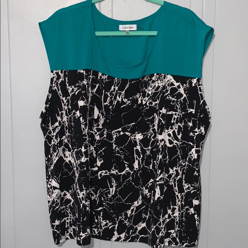 Calvin Klein 3X blouse